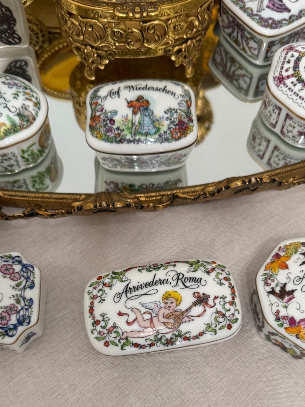 12 Franklin Mint Music Boxes For Sale at Live Auction on 9/4